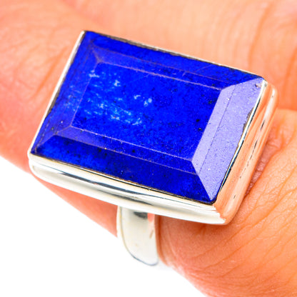 Lapis Lazuli Rings handcrafted by Ana Silver Co - RING75246