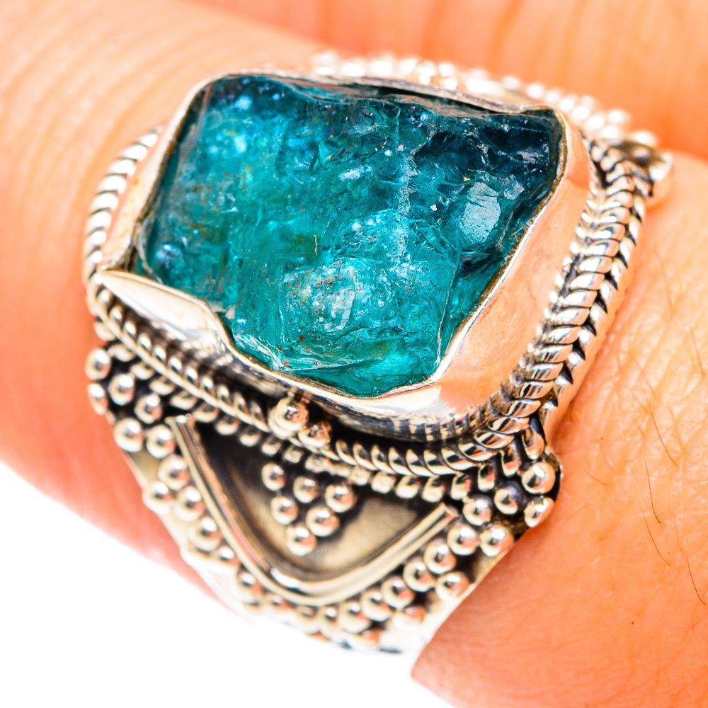 Apatite Rings handcrafted by Ana Silver Co - RING75247