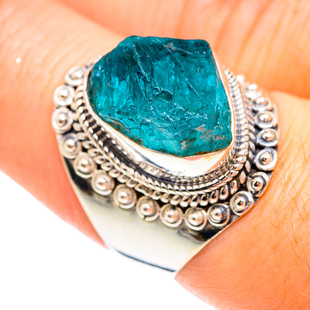 Apatite Rings handcrafted by Ana Silver Co - RING75249
