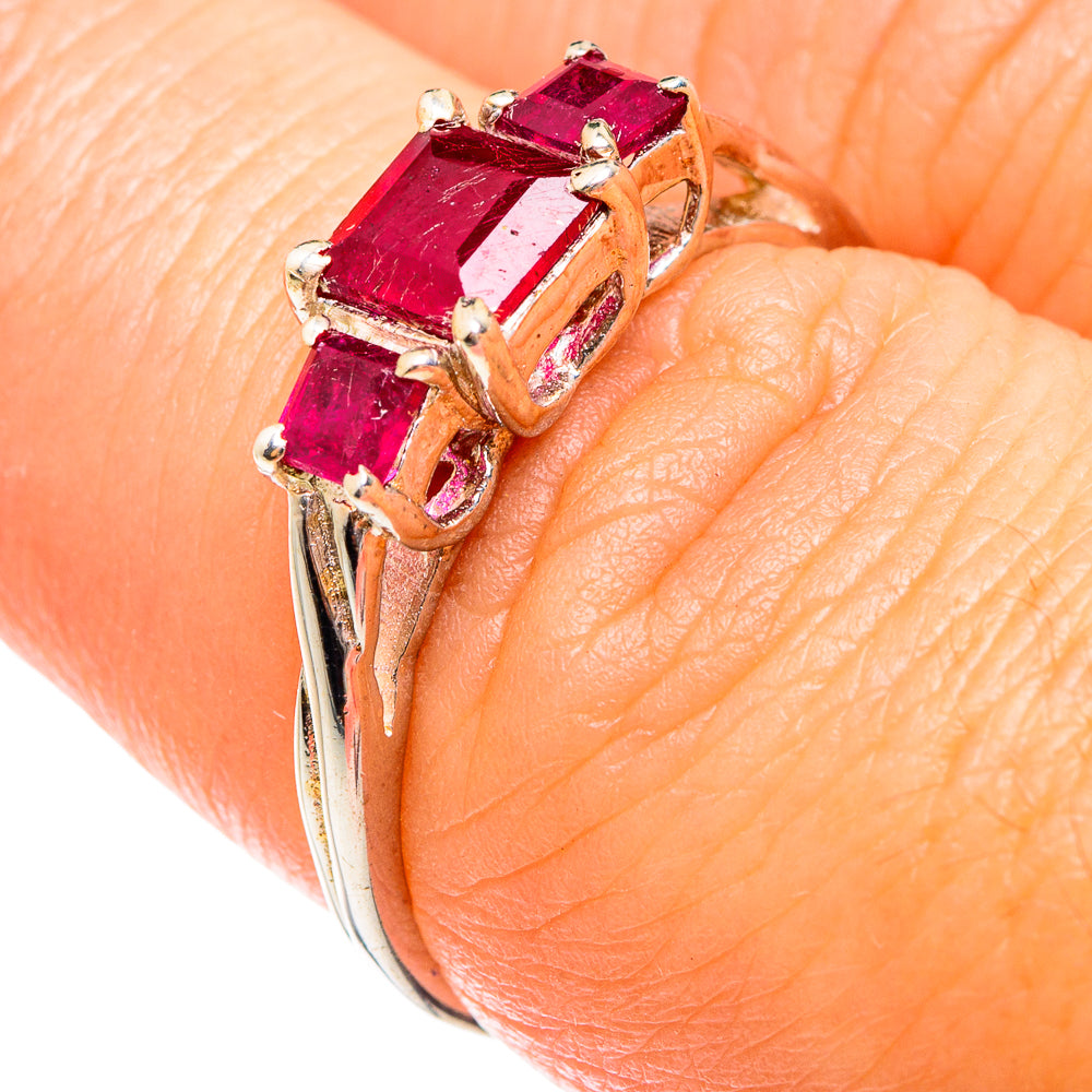 Ruby Rings handcrafted by Ana Silver Co - RING75263