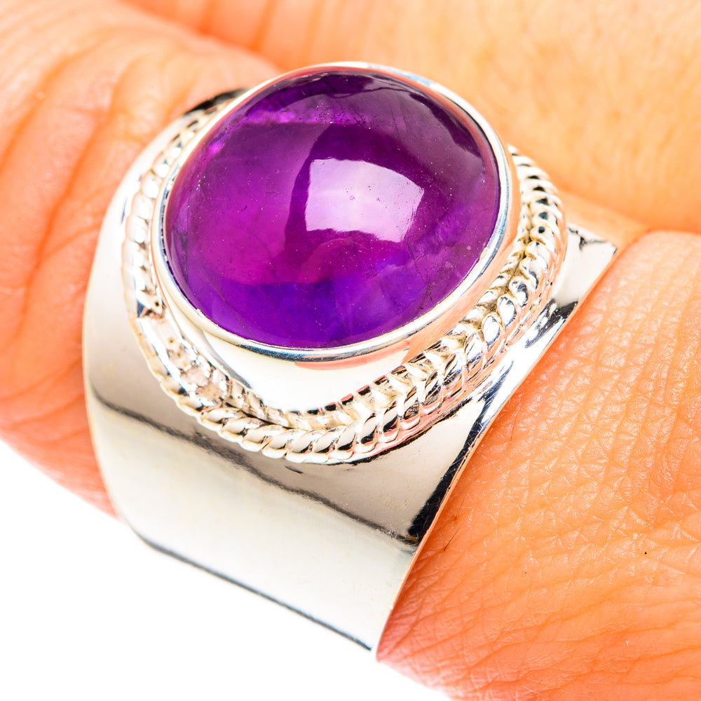 Amethyst Rings handcrafted by Ana Silver Co - RING75265