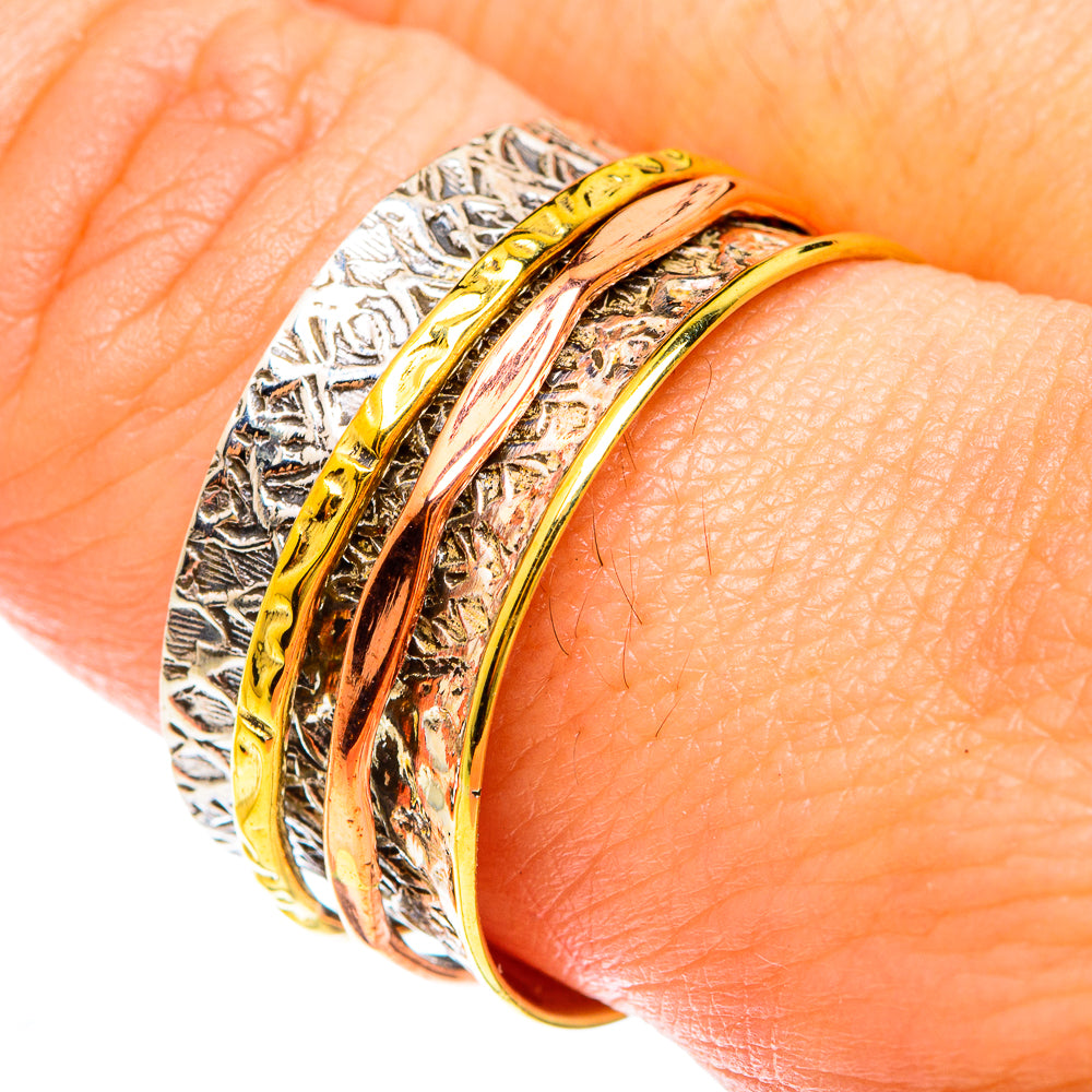 Meditation Spinner Rings handcrafted by Ana Silver Co - RING75267