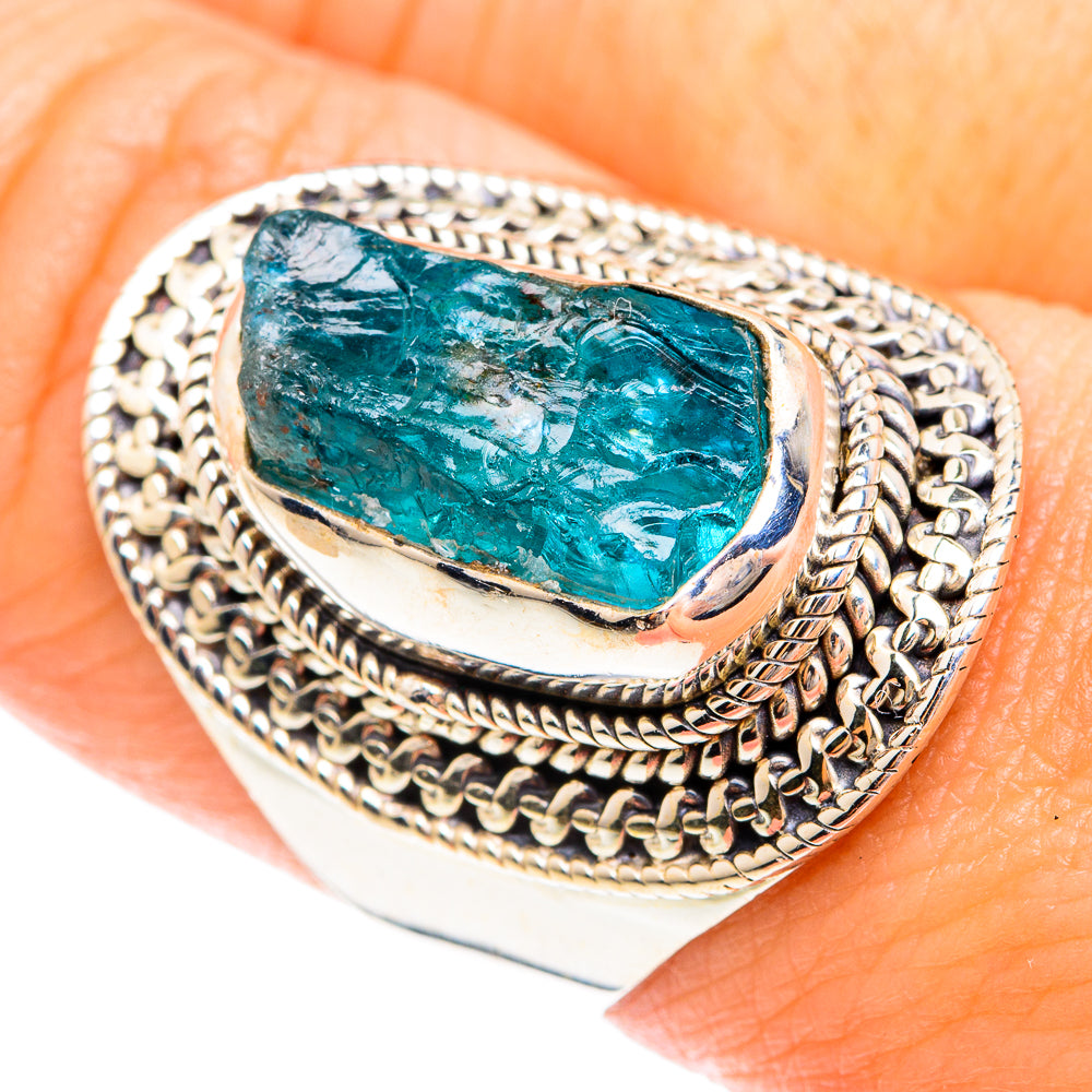 Apatite Rings handcrafted by Ana Silver Co - RING75273