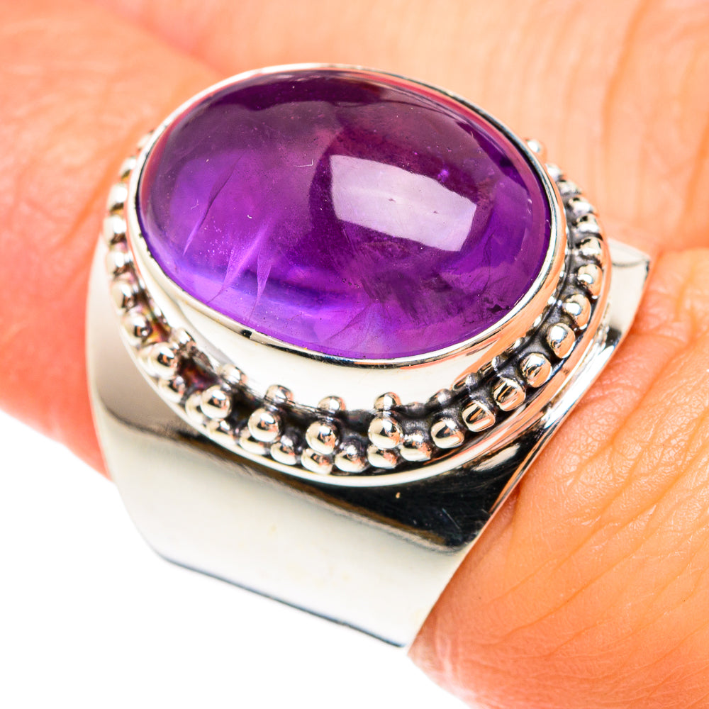 Amethyst Rings handcrafted by Ana Silver Co - RING75290