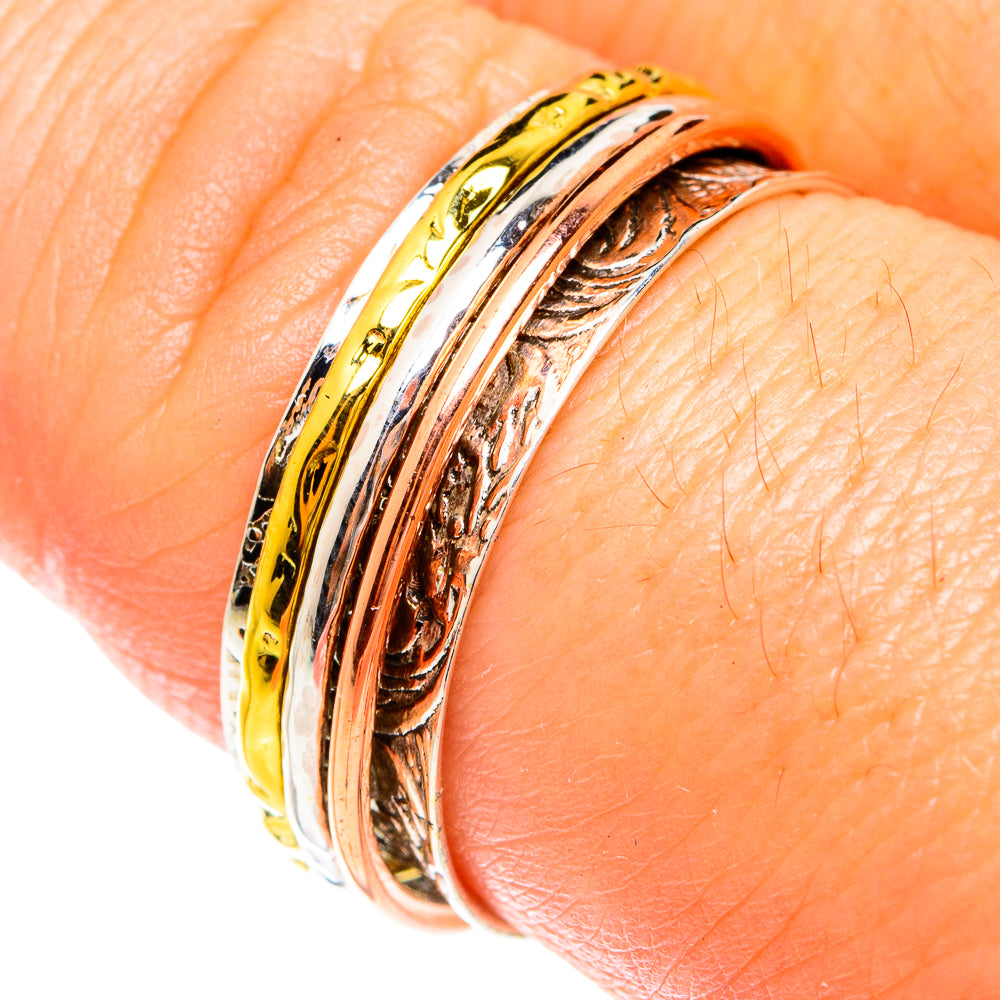Meditation Spinner Rings handcrafted by Ana Silver Co - RING75293