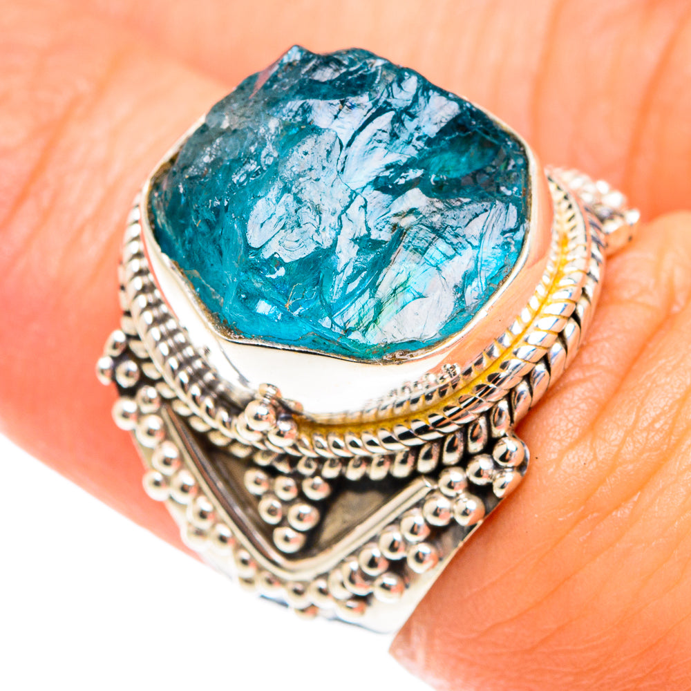 Apatite Rings handcrafted by Ana Silver Co - RING75302