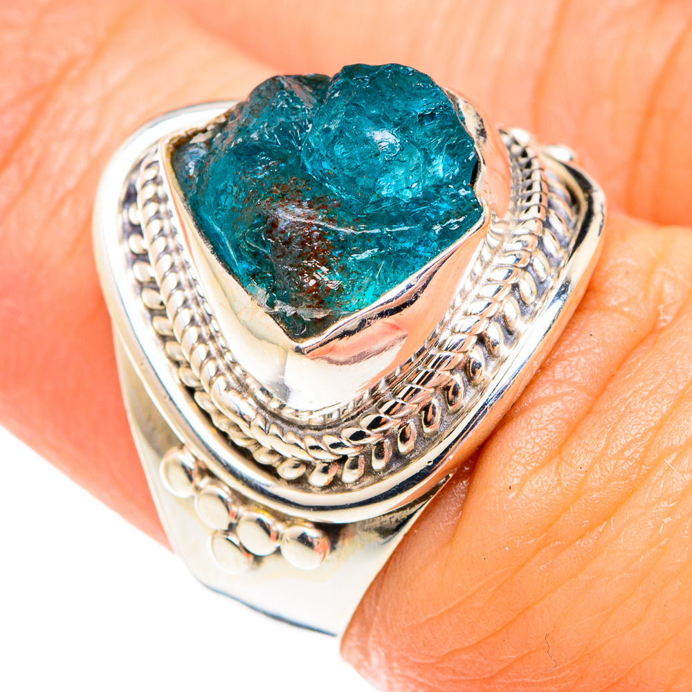 Apatite Rings handcrafted by Ana Silver Co - RING75304