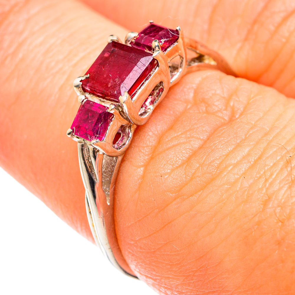 Ruby Rings handcrafted by Ana Silver Co - RING75313