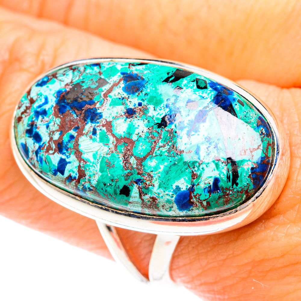Shattuckite Rings handcrafted by Ana Silver Co - RING75325