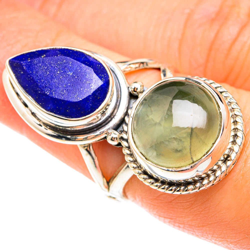 Prehnite Rings handcrafted by Ana Silver Co - RING75339