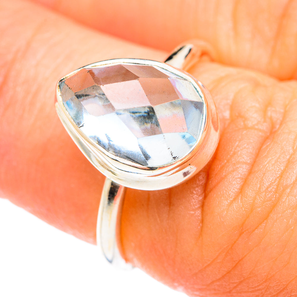 Blue Topaz Rings handcrafted by Ana Silver Co - RING75367
