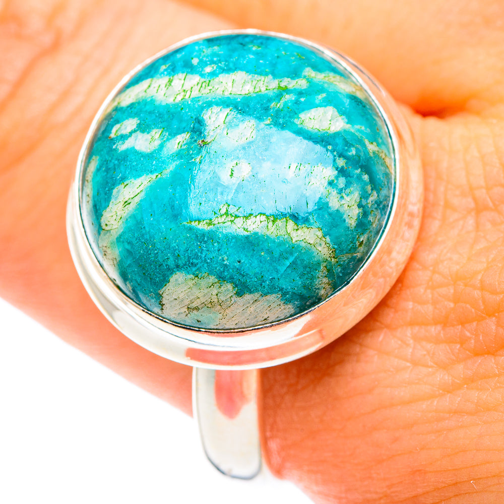 Amazonite Rings handcrafted by Ana Silver Co - RING75372