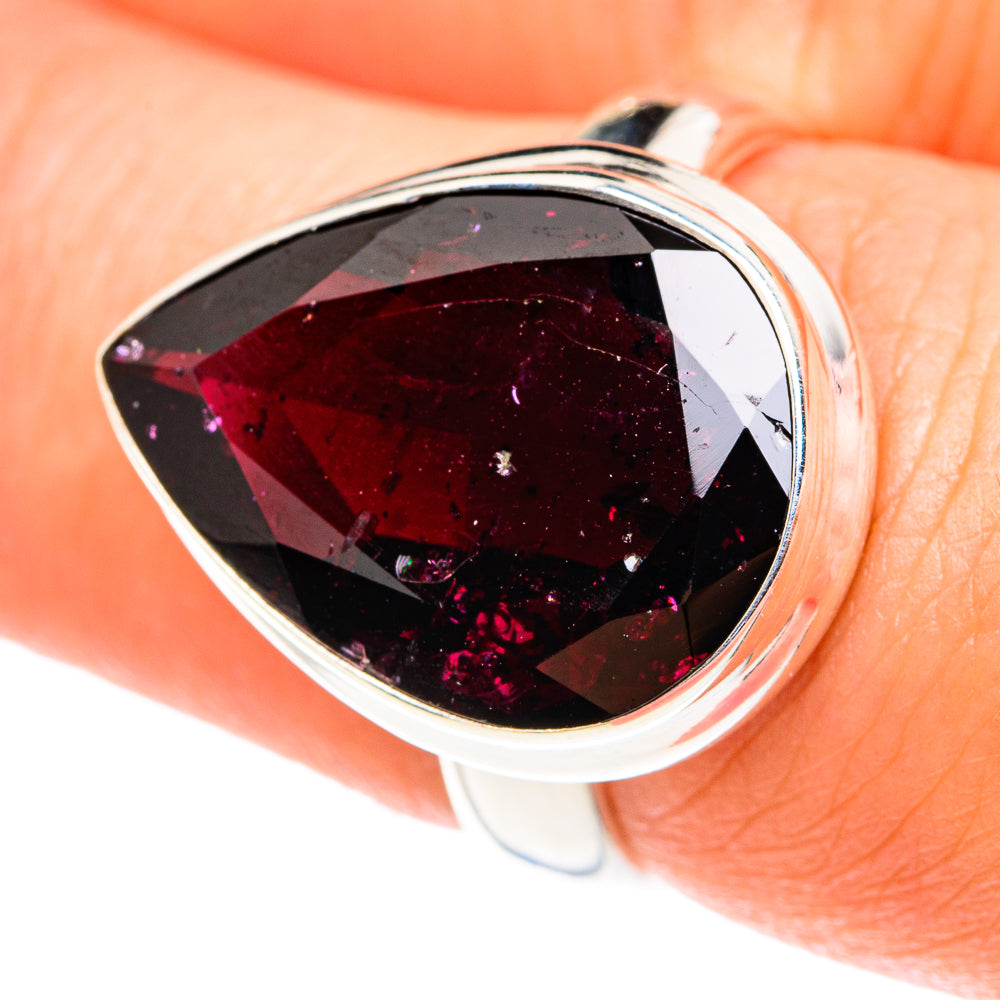 Garnet Rings handcrafted by Ana Silver Co - RING75380