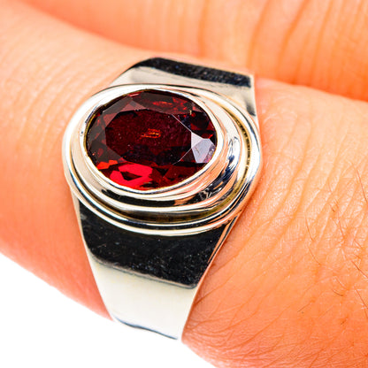 Garnet Rings handcrafted by Ana Silver Co - RING75381