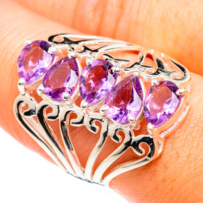 Amethyst Rings handcrafted by Ana Silver Co - RING75383