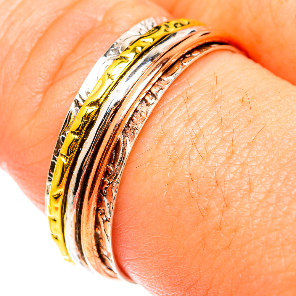 Meditation Spinner Rings handcrafted by Ana Silver Co - RING75384