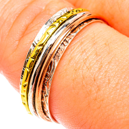 Meditation Spinner Rings handcrafted by Ana Silver Co - RING75384