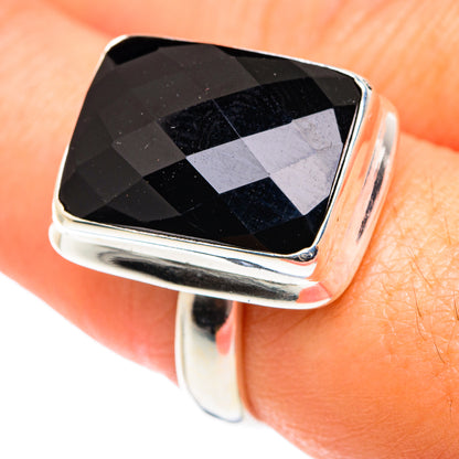 Black Onyx Rings handcrafted by Ana Silver Co - RING75386