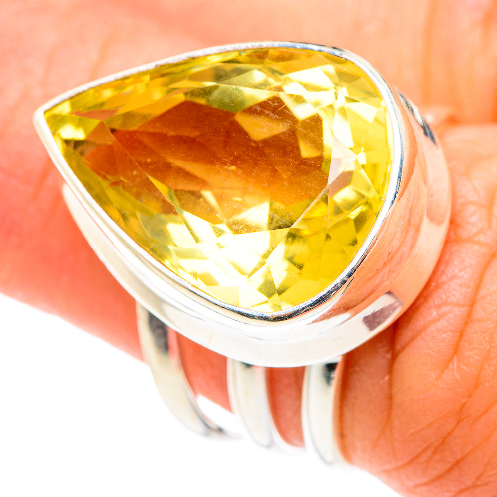 Mandarin Citrine Rings handcrafted by Ana Silver Co - RING75396
