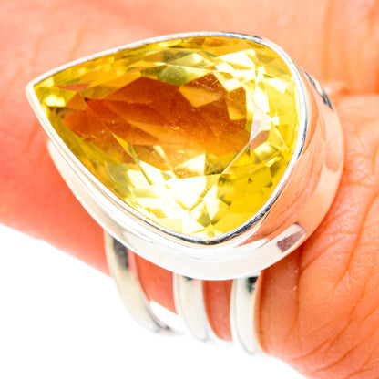 Mandarin Citrine Rings handcrafted by Ana Silver Co - RING75396