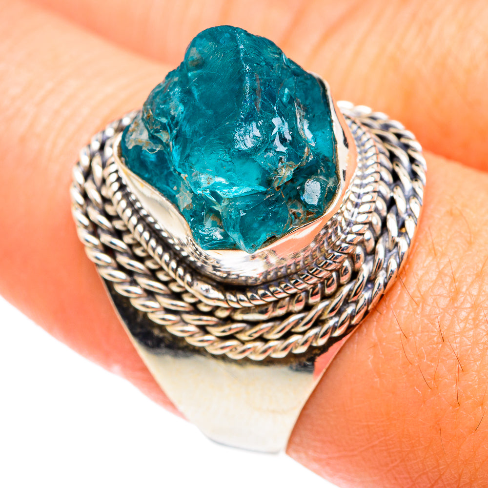 Apatite Rings handcrafted by Ana Silver Co - RING75398