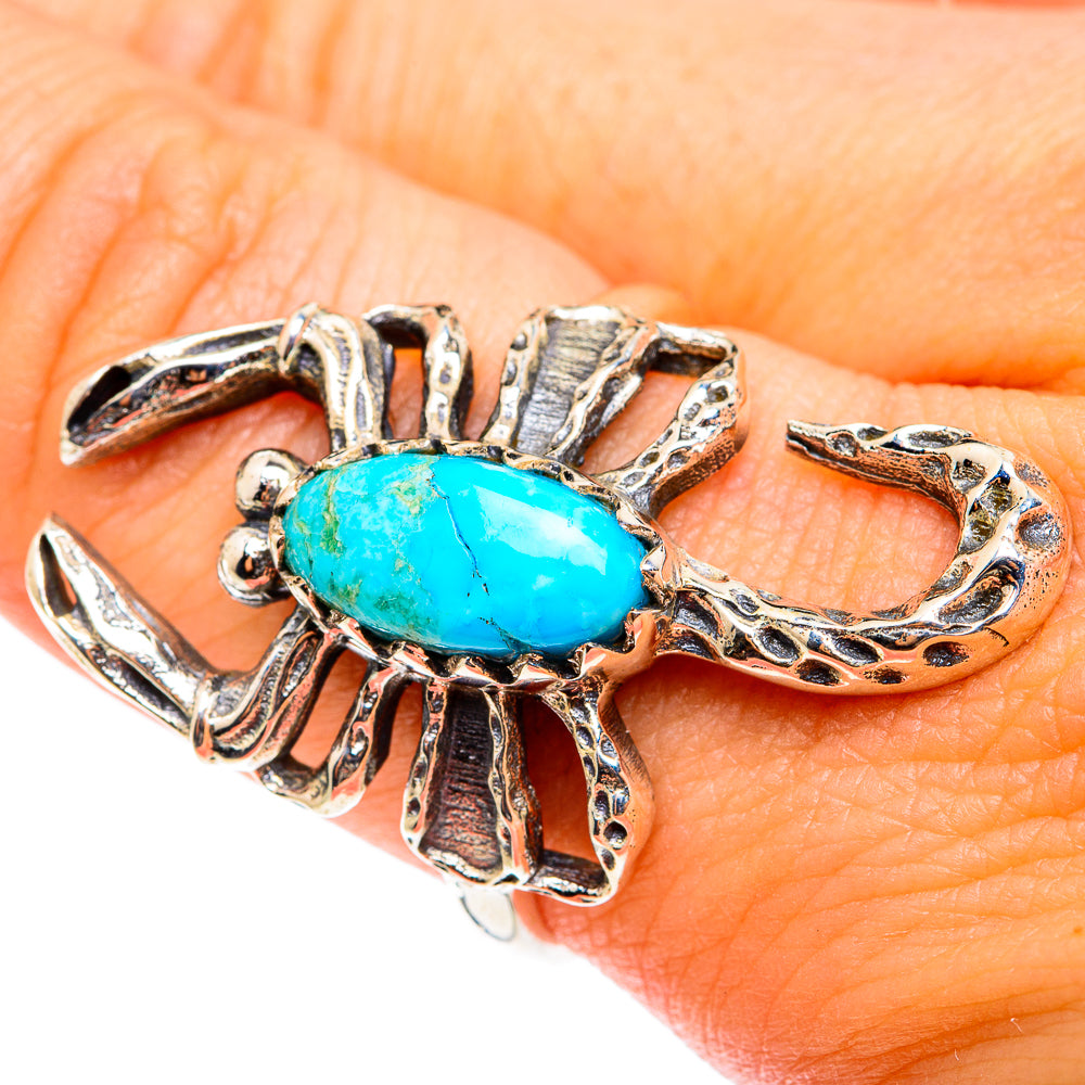 Chrysocolla Rings handcrafted by Ana Silver Co - RING75405