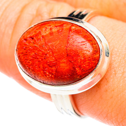 Sponge Coral Rings handcrafted by Ana Silver Co - RING75412