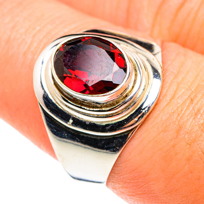 Garnet Rings handcrafted by Ana Silver Co - RING75417