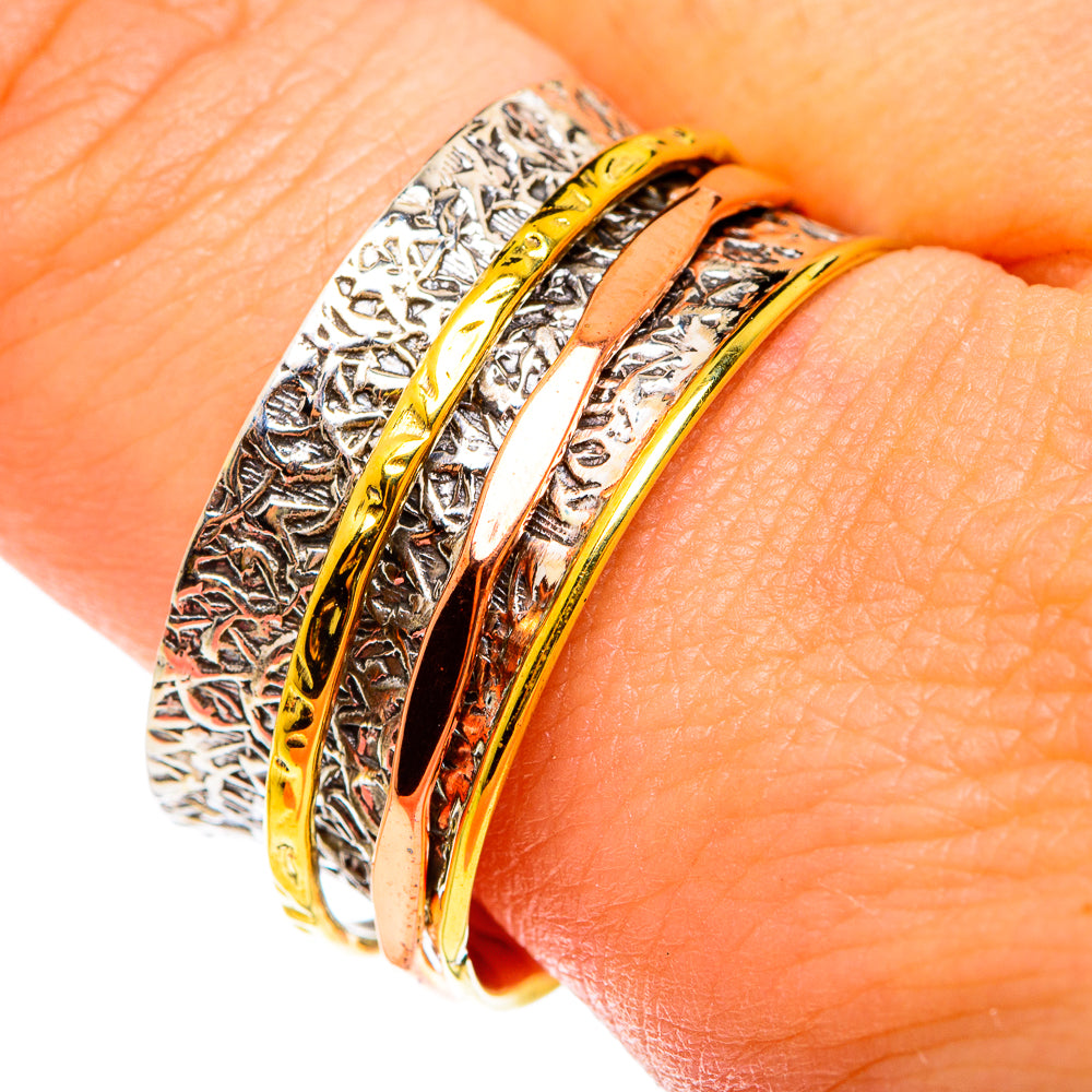 Meditation Spinner Rings handcrafted by Ana Silver Co - RING75420