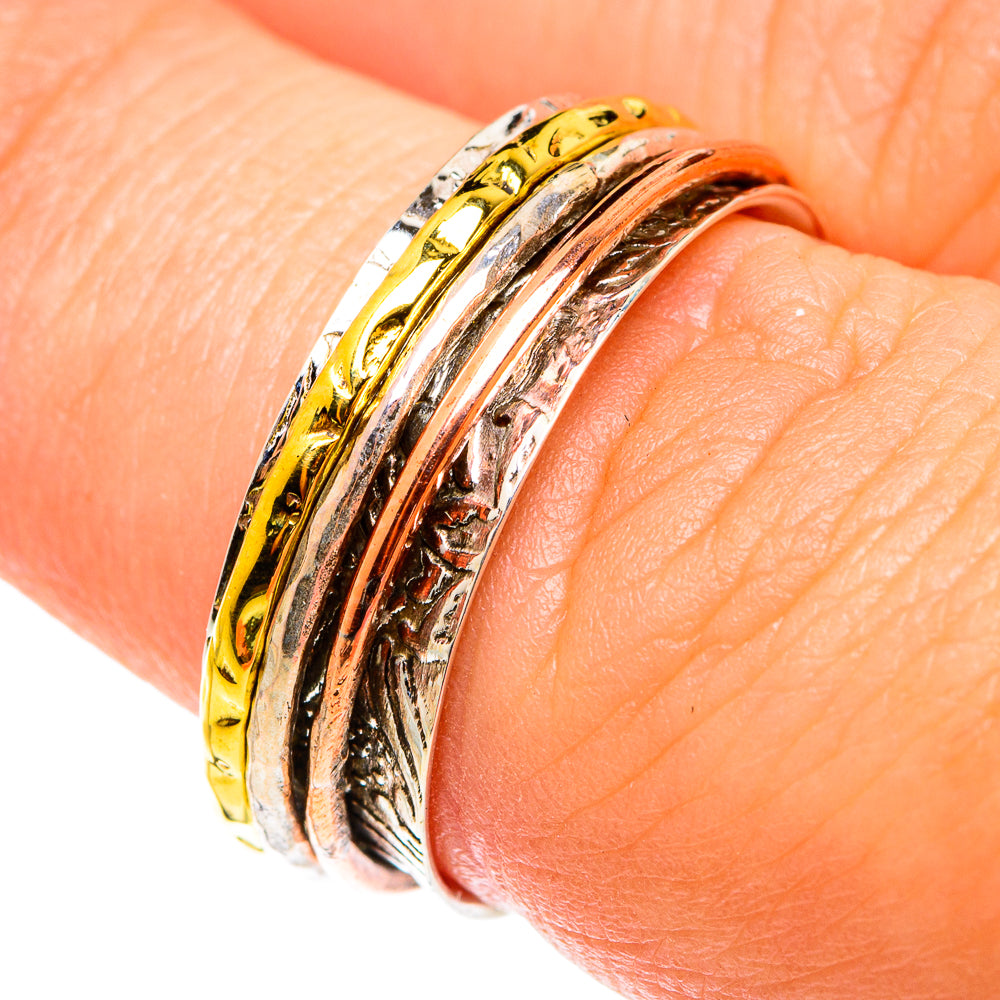 Meditation Spinner Rings handcrafted by Ana Silver Co - RING75421