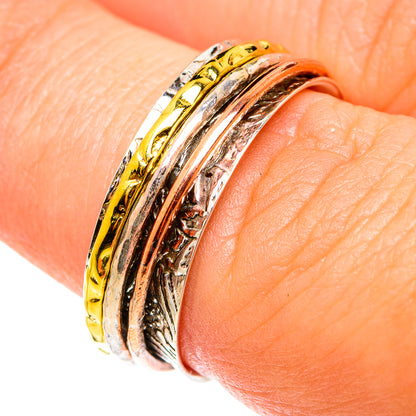 Meditation Spinner Rings handcrafted by Ana Silver Co - RING75421