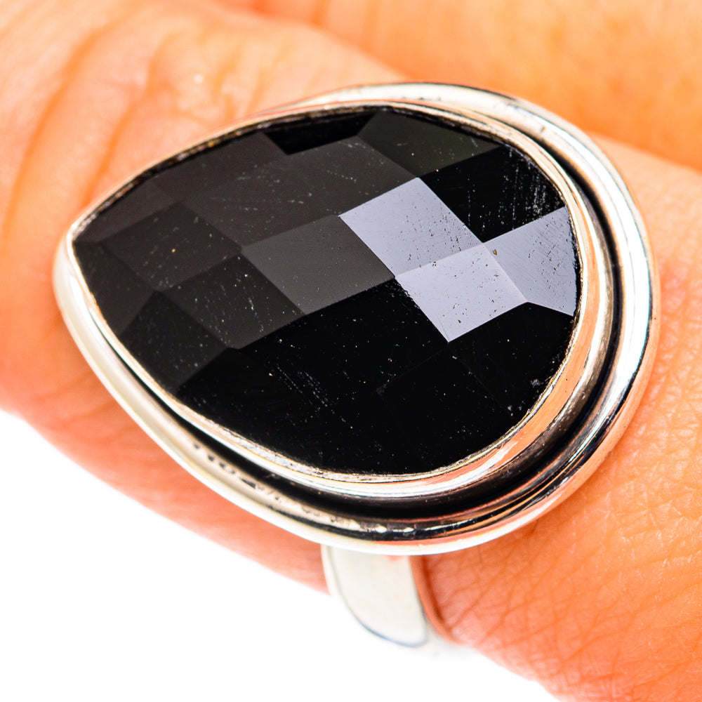 Black Onyx Rings handcrafted by Ana Silver Co - RING75422