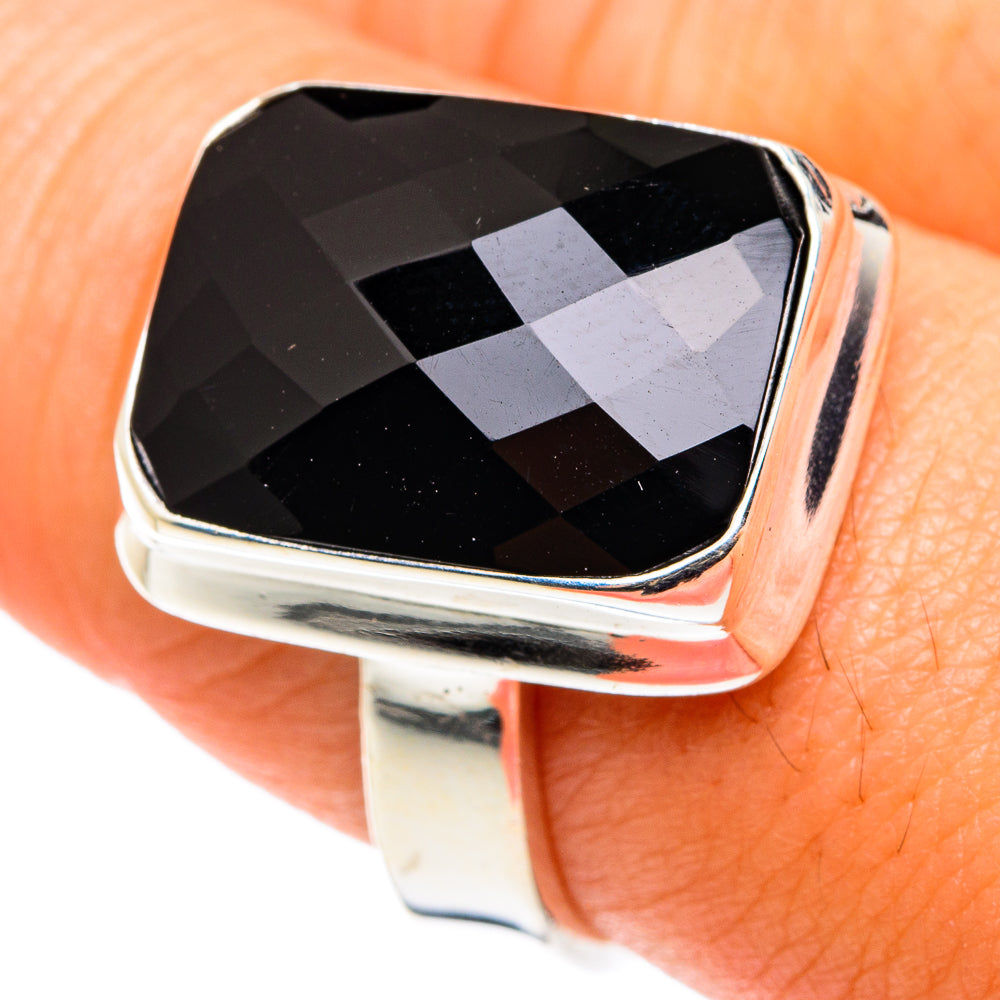 Black Onyx Rings handcrafted by Ana Silver Co - RING75423