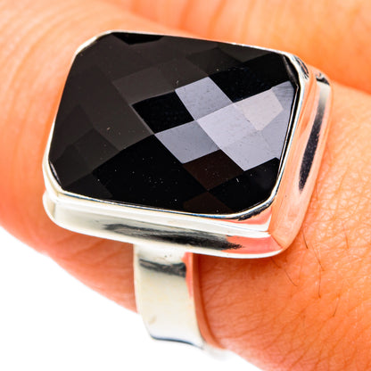 Black Onyx Rings handcrafted by Ana Silver Co - RING75423