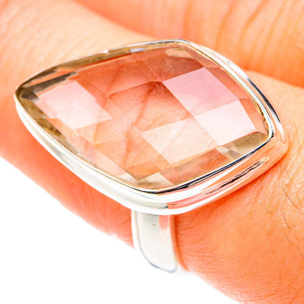 White Quartz Rings handcrafted by Ana Silver Co - RING75426