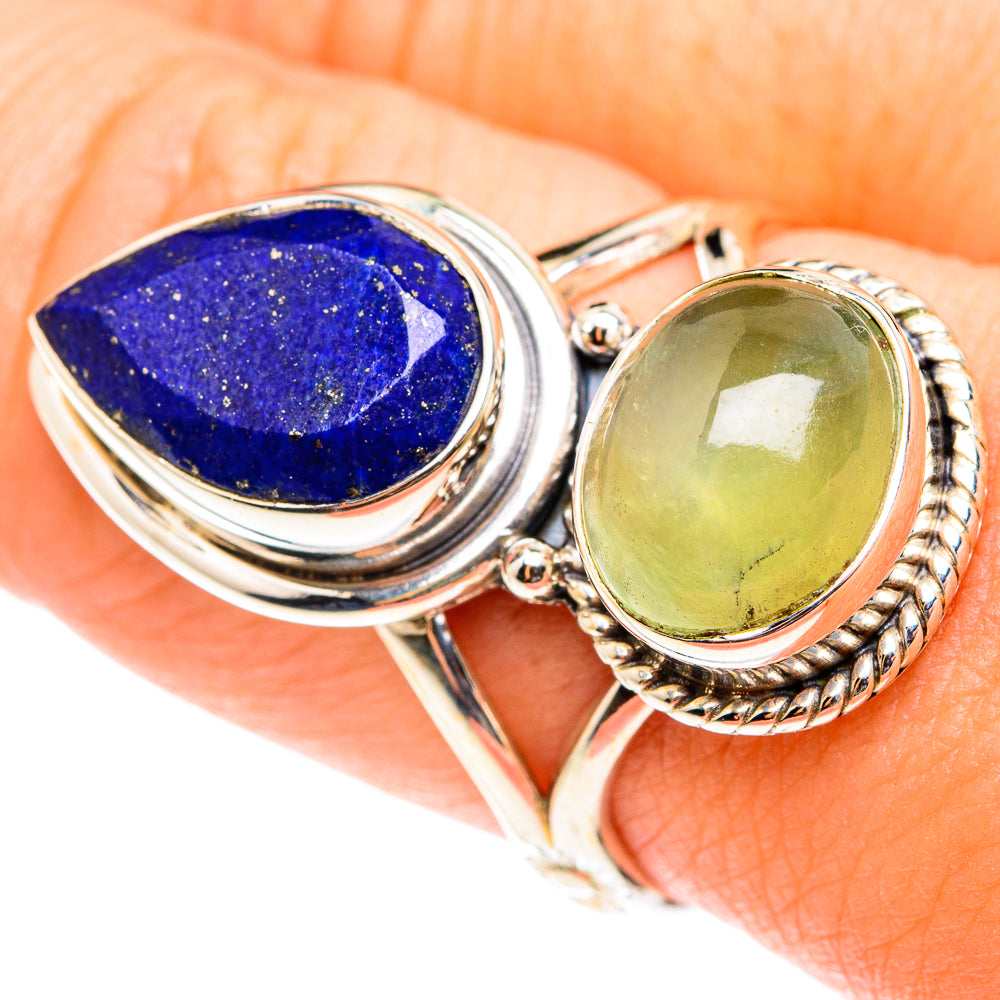 Lapis Lazuli Rings handcrafted by Ana Silver Co - RING75429