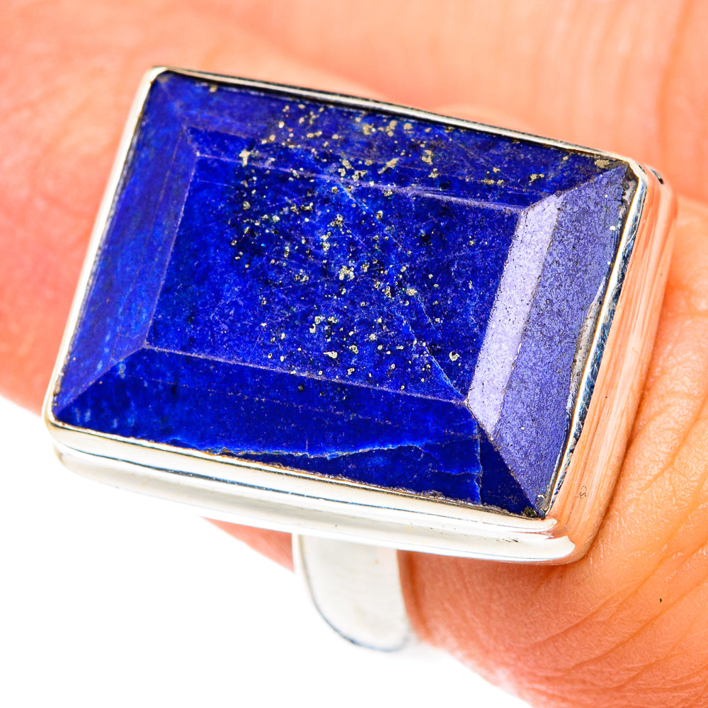 Lapis Lazuli Rings handcrafted by Ana Silver Co - RING75435