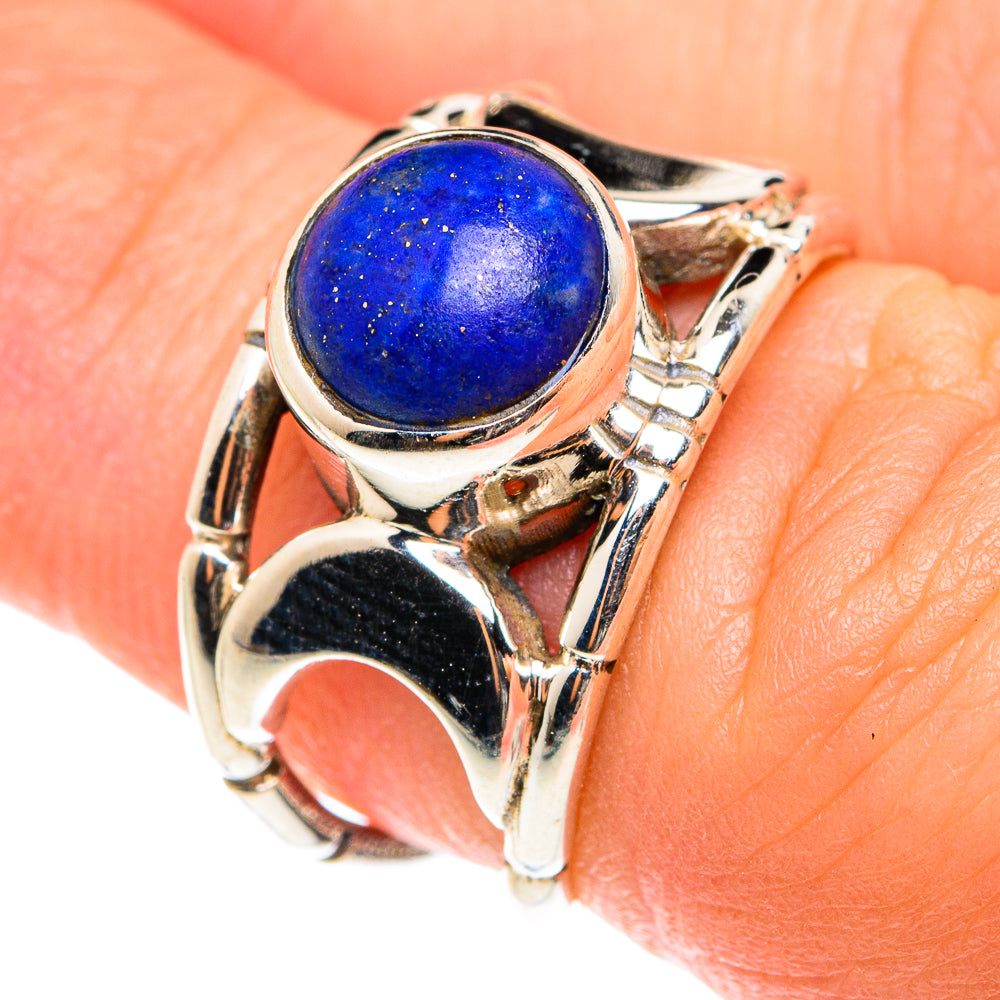Lapis Lazuli Rings handcrafted by Ana Silver Co - RING75436