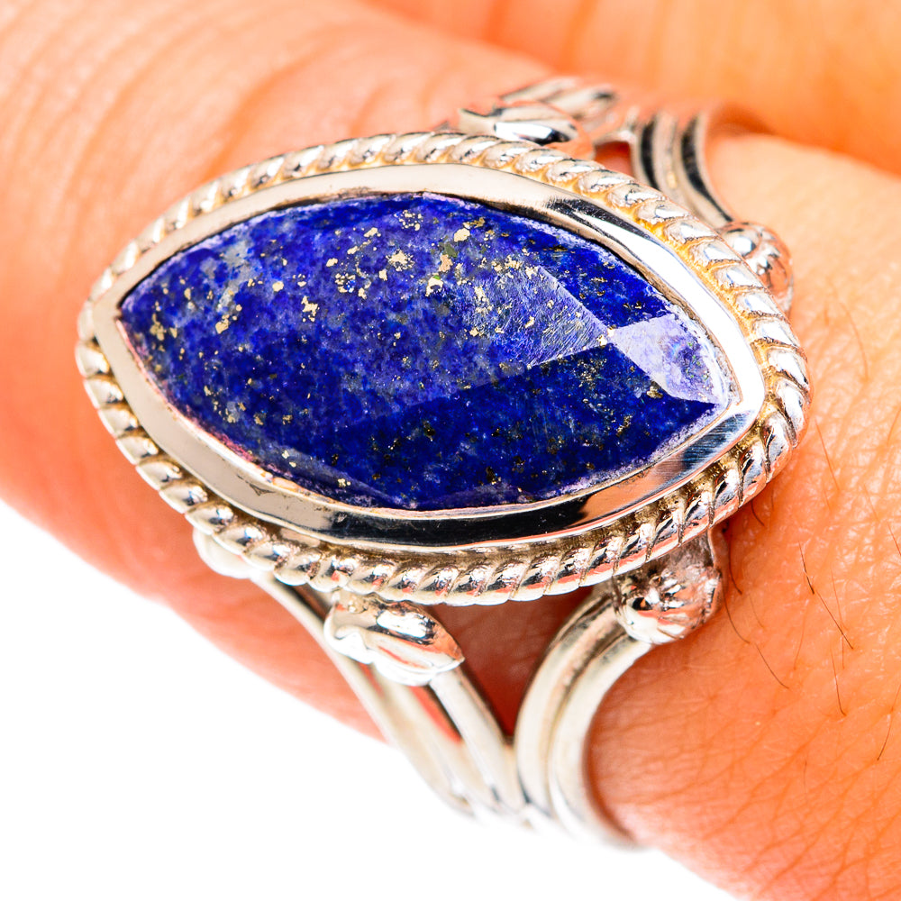 Lapis Lazuli Rings handcrafted by Ana Silver Co - RING75440