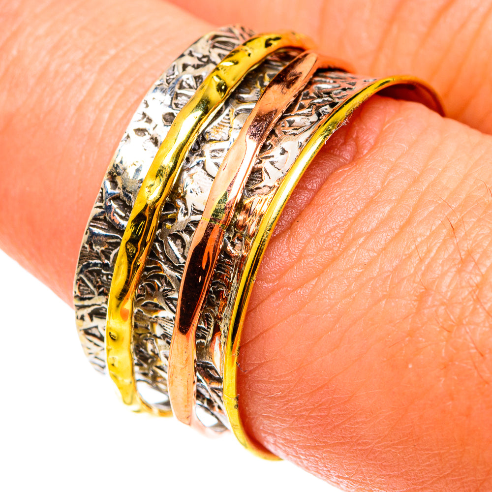 Meditation Spinner Rings handcrafted by Ana Silver Co - RING75457