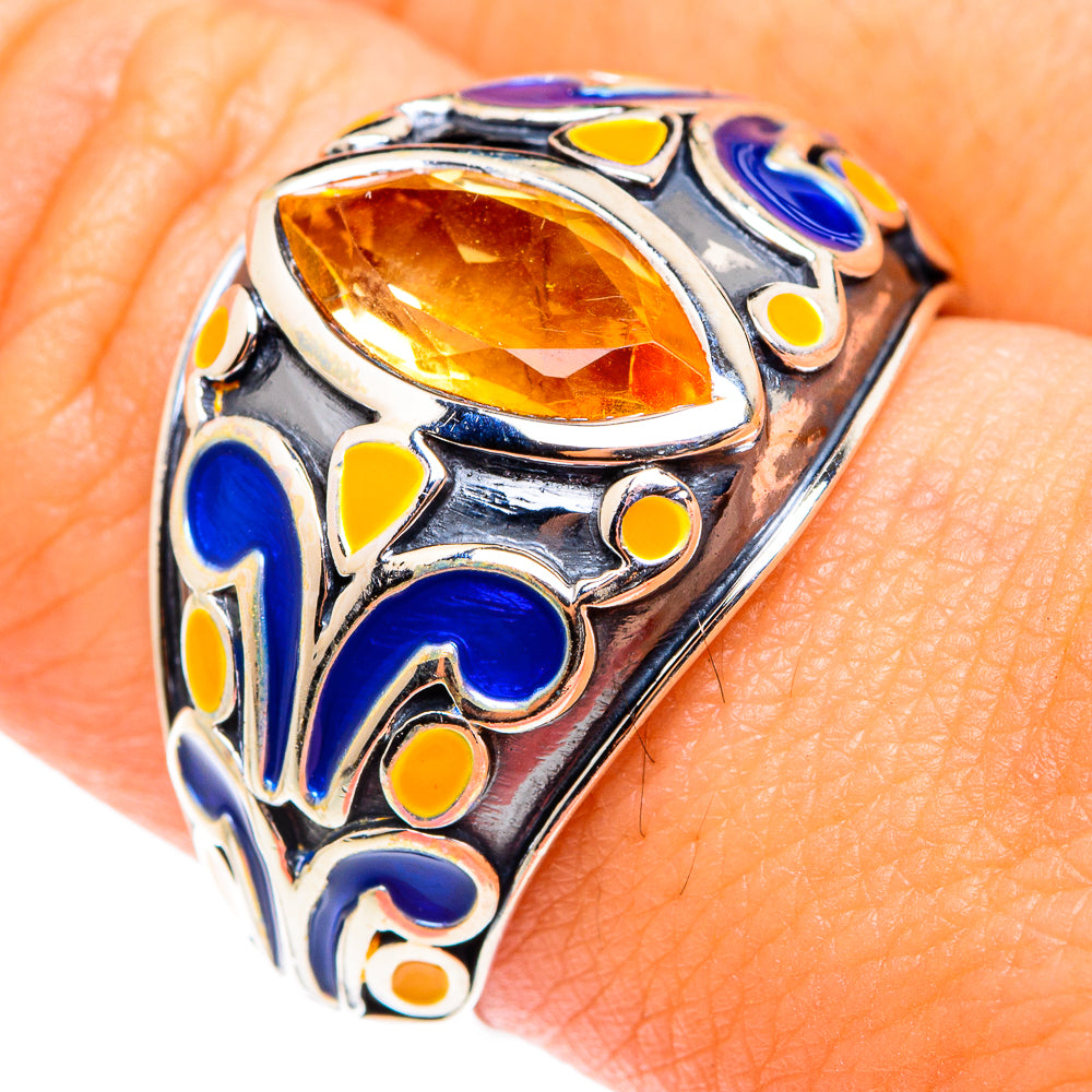 Citrine Rings handcrafted by Ana Silver Co - RING75464