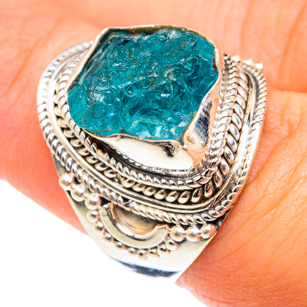 Apatite Rings handcrafted by Ana Silver Co - RING75467