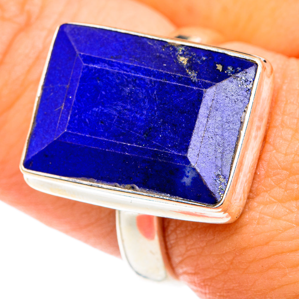 Lapis Lazuli Rings handcrafted by Ana Silver Co - RING75468