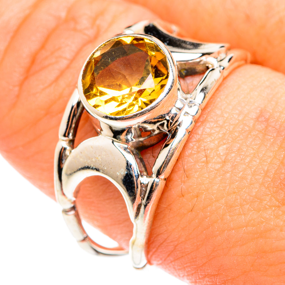 Citrine Rings handcrafted by Ana Silver Co - RING75481