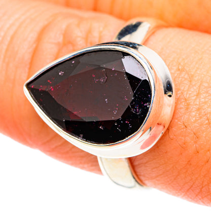 Garnet Rings handcrafted by Ana Silver Co - RING75487
