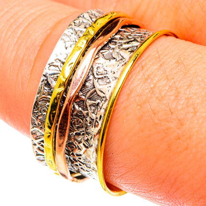 Meditation Spinner Rings handcrafted by Ana Silver Co - RING75491