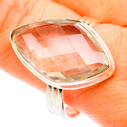 White Quartz Rings handcrafted by Ana Silver Co - RING75496