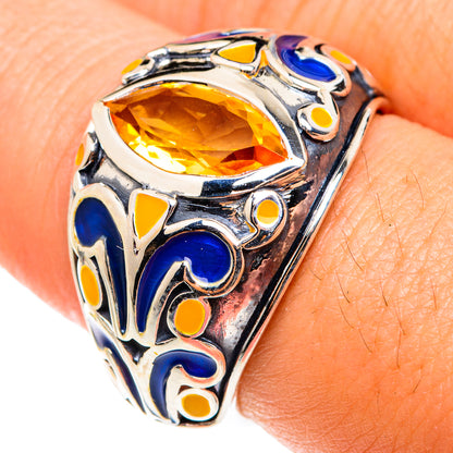 Citrine Rings handcrafted by Ana Silver Co - RING75497