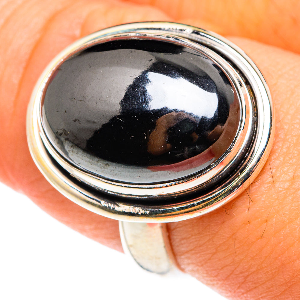 Hematite Rings handcrafted by Ana Silver Co - RING75500
