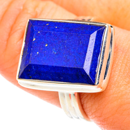 Lapis Lazuli Rings handcrafted by Ana Silver Co - RING75503